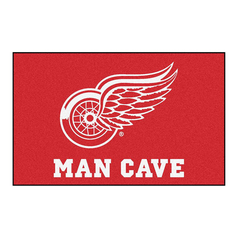 Detroit Red Wings NHL Man Cave Ulti-Mat Floor Mat (60in x 96in)