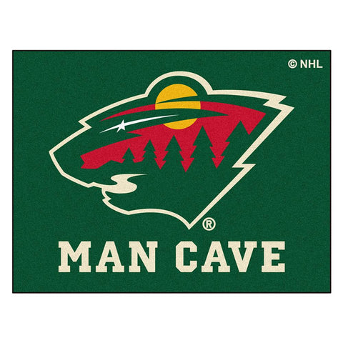 Minnesota Wild NHL Man Cave All-Star Floor Mat (34in x 45in)