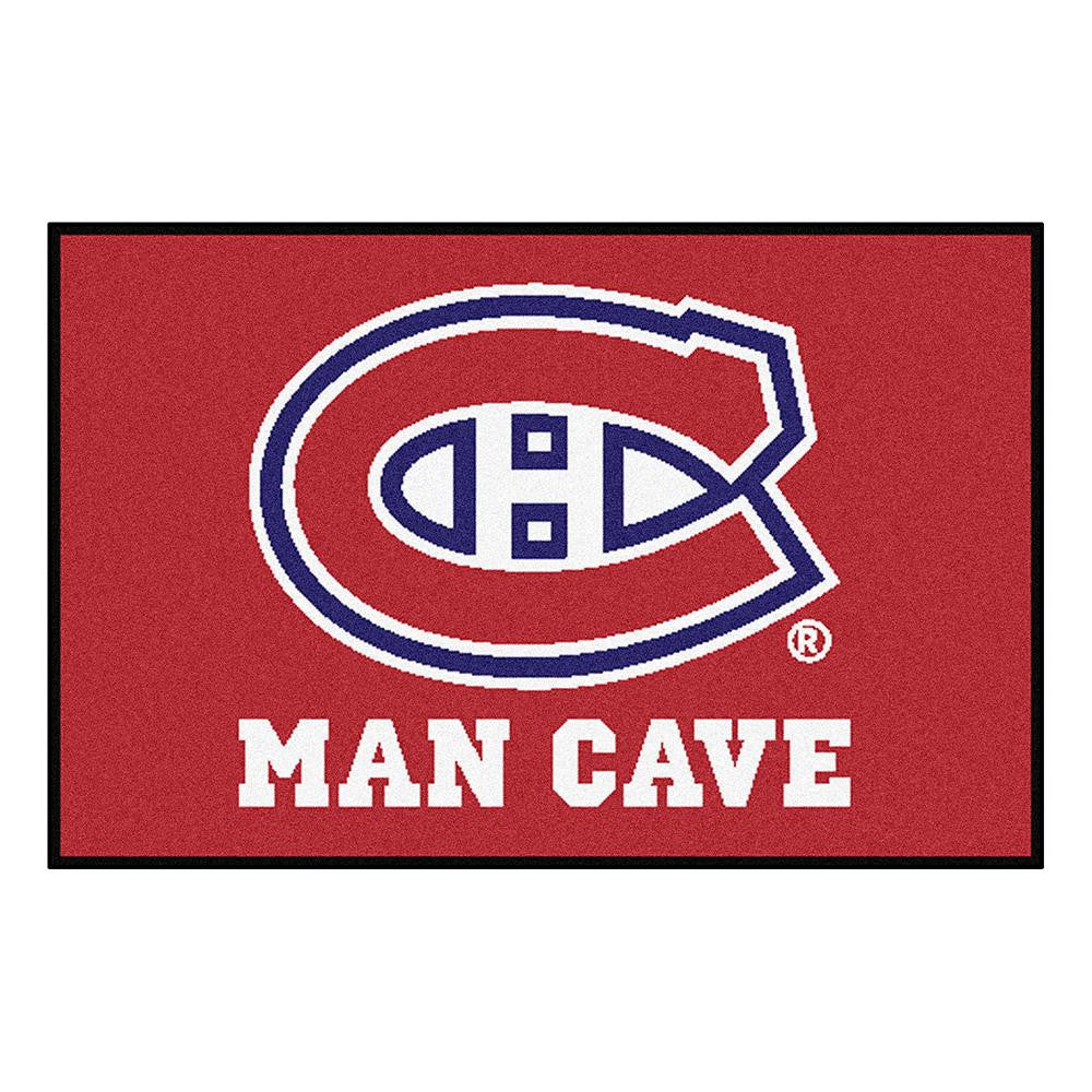 Montreal Canadiens NHL Man Cave Starter Floor Mat (20in x 30in)