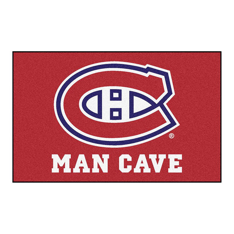 Montreal Canadiens NHL Man Cave Ulti-Mat Floor Mat (60in x 96in)