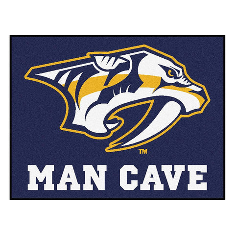 Nashville Predators NHL Man Cave All-Star Floor Mat (34in x 45in)