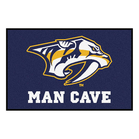 Nashville Predators NHL Man Cave Starter Floor Mat (20in x 30in)