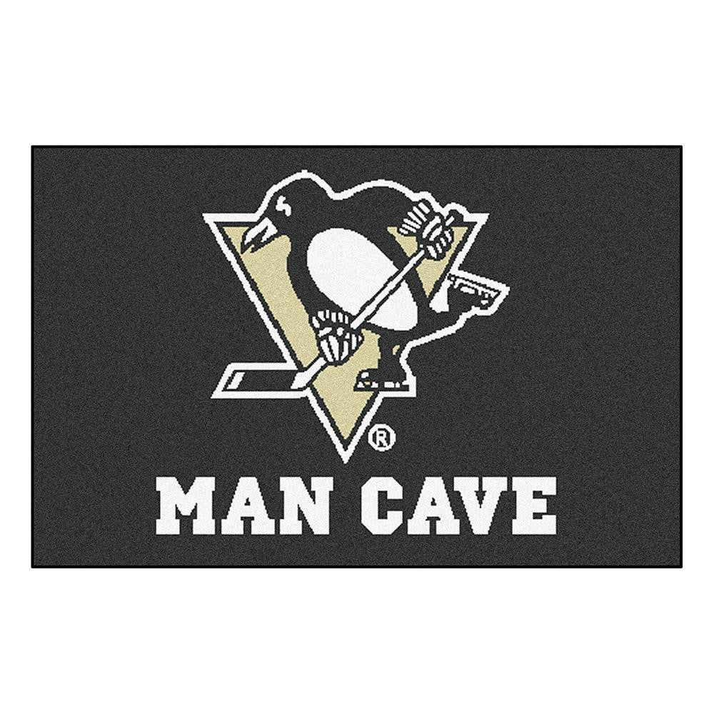 Pittsburgh Penguins NHL Man Cave Starter Floor Mat (20in x 30in)