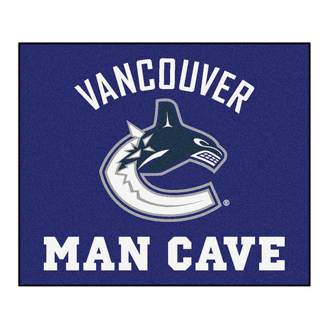 Vancouver Canucks NHL Man Cave Tailgater Floor Mat (60in x 72in)
