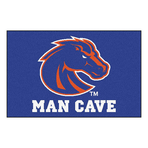 Boise State Broncos Ncaa Man Cave "starter" Floor Mat (20in X 30in)