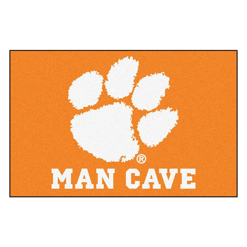 Clemson Tigers Ncaa Man Cave "starter" Floor Mat (20in X 30in)