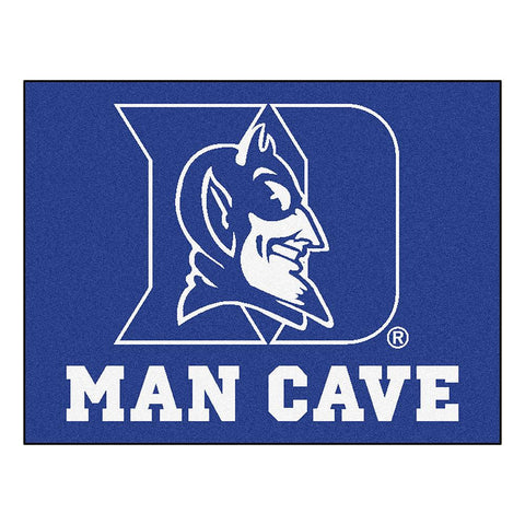 Duke Blue Devils Ncaa Man Cave "all-star" Floor Mat (34in X 45in)