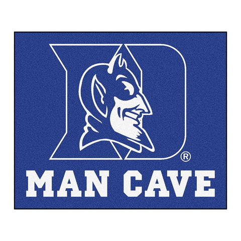 Duke Blue Devils Ncaa Man Cave "tailgater" Floor Mat (60in X 72in)