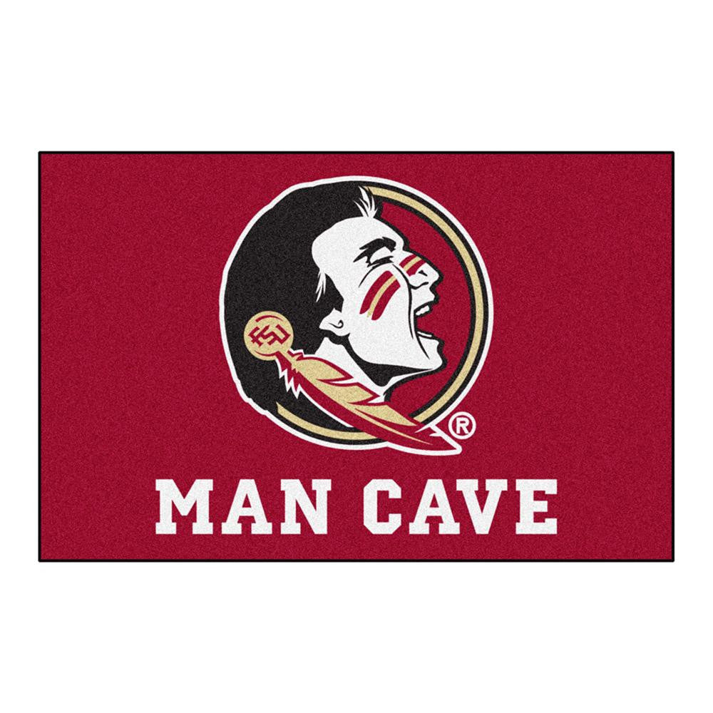 Florida State Seminoles Ncaa Man Cave "starter" Floor Mat (20in X 30in)