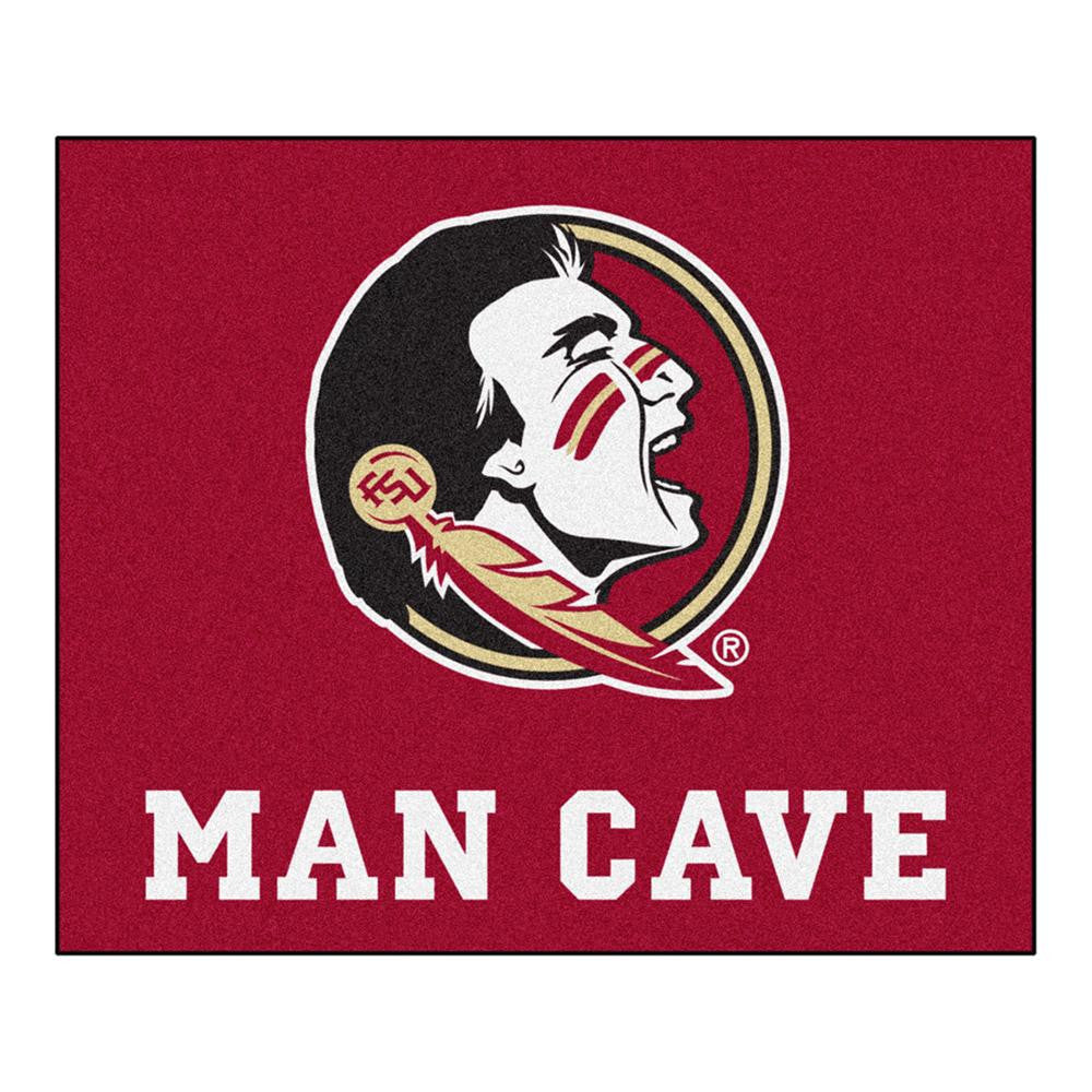 Florida State Seminoles Ncaa Man Cave "tailgater" Floor Mat (60in X 72in)