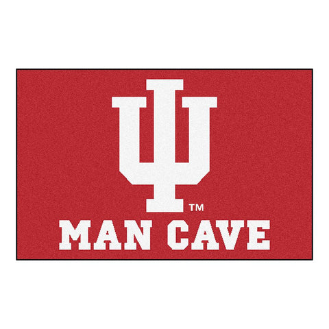 Indiana Hoosiers Ncaa Man Cave "starter" Floor Mat (20in X 30in)