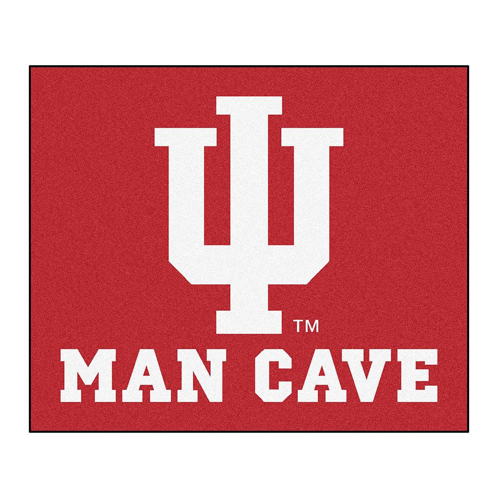 Indiana Hoosiers Ncaa Man Cave "tailgater" Floor Mat (60in X 72in)