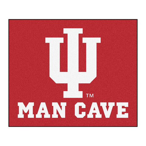 Indiana Hoosiers Ncaa Man Cave "tailgater" Floor Mat (60in X 72in)