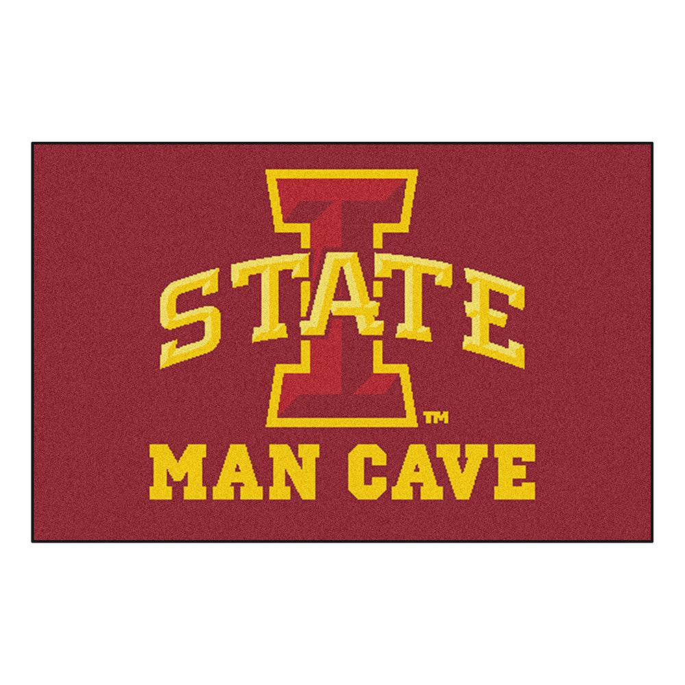 Iowa State Cyclones Ncaa Man Cave "starter" Floor Mat (20in X 30in)