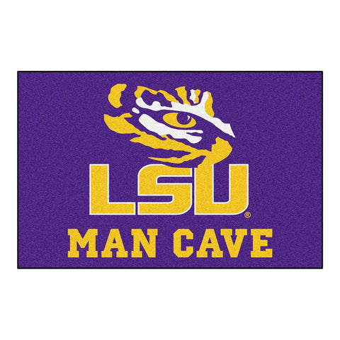 Lsu Tigers Ncaa Man Cave "starter" Floor Mat (20in X 30in)