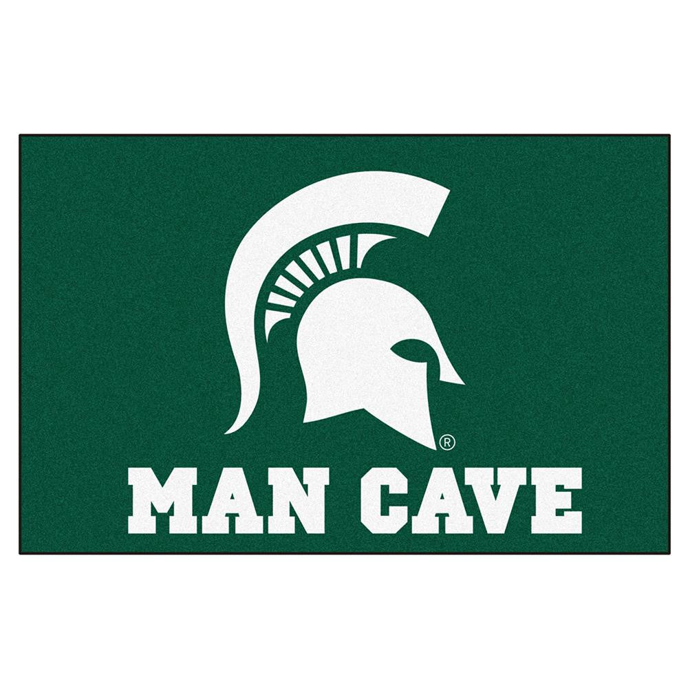 Michigan State Spartans Ncaa Man Cave "starter" Floor Mat (20in X 30in)