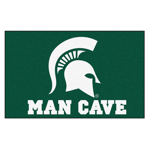 Michigan State Spartans Ncaa Man Cave "ulti-mat" Floor Mat (60in X 96in)