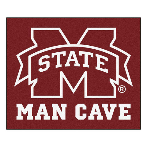 Mississippi State Bulldogs Ncaa Man Cave "tailgater" Floor Mat (60in X 72in)