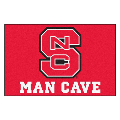 North Carolina State Wolfpack Ncaa Man Cave "starter" Floor Mat (20in X 30in)