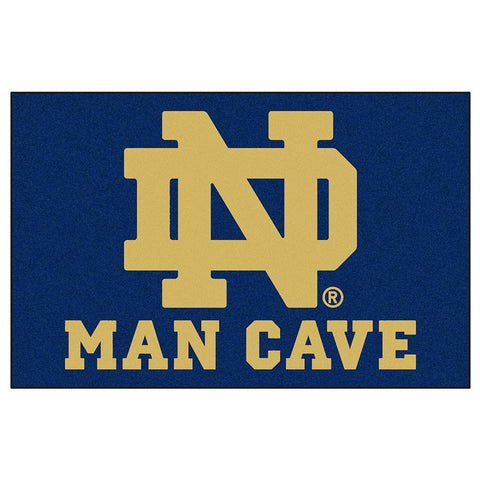 Notre Dame Fighting Irish Ncaa Man Cave "starter" Floor Mat (20in X 30in)