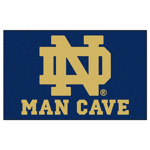 Notre Dame Fighting Irish Ncaa Man Cave "ulti-mat" Floor Mat (60in X 96in)