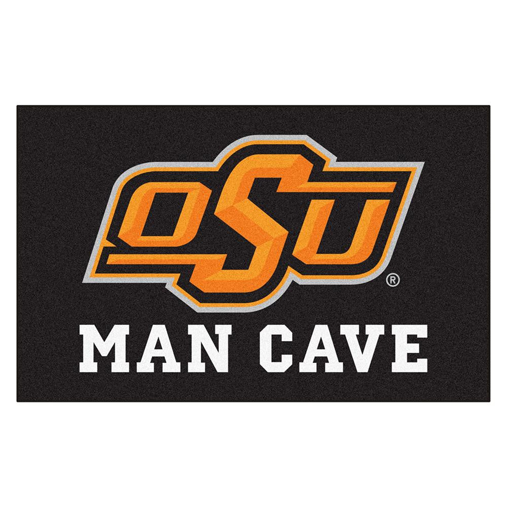 Oklahoma State Cowboys Ncaa Man Cave "ulti-mat" Floor Mat (60in X 96in)