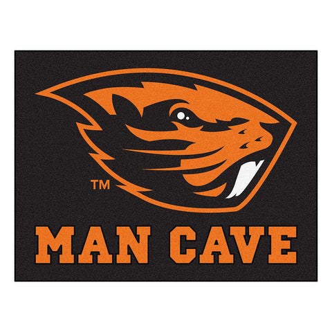 Oregon State Beavers Ncaa Man Cave "all-star" Floor Mat (34in X 45in)