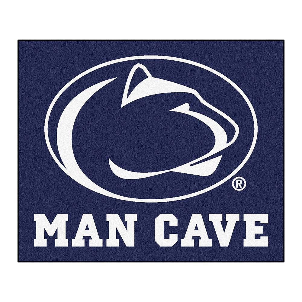 Penn State Nittany Lions Ncaa Man Cave "tailgater" Floor Mat (60in X 72in)