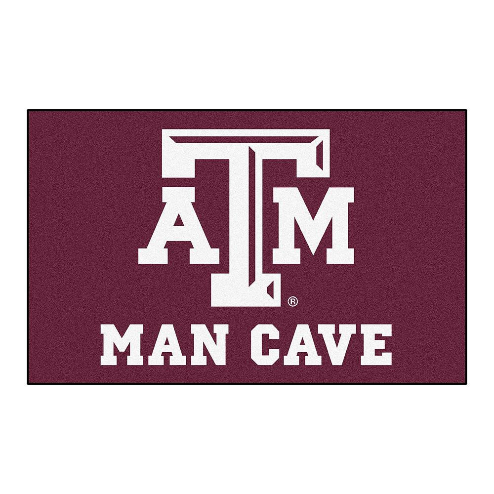 Texas A&m Aggies Ncaa Man Cave "ulti-mat" Floor Mat (60in X 96in)