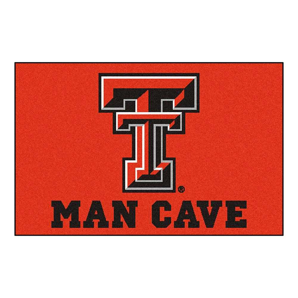 Texas Tech Red Raiders Ncaa Man Cave "starter" Floor Mat (20in X 30in)