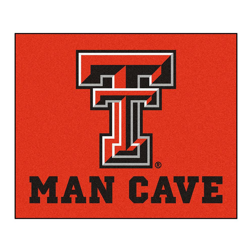 Texas Tech Red Raiders Ncaa Man Cave "tailgater" Floor Mat (60in X 72in)