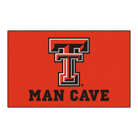 Texas Tech Red Raiders Ncaa Man Cave "ulti-mat" Floor Mat (60in X 96in)