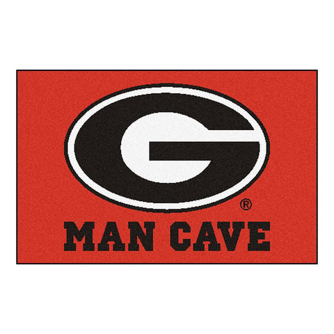 Georgia Bulldogs Ncaa Man Cave "starter" Floor Mat (20in X 30in)