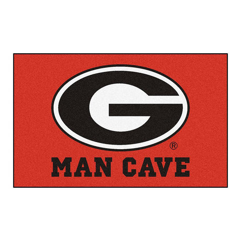 Georgia Bulldogs Ncaa Man Cave "ulti-mat" Floor Mat (60in X 96in)