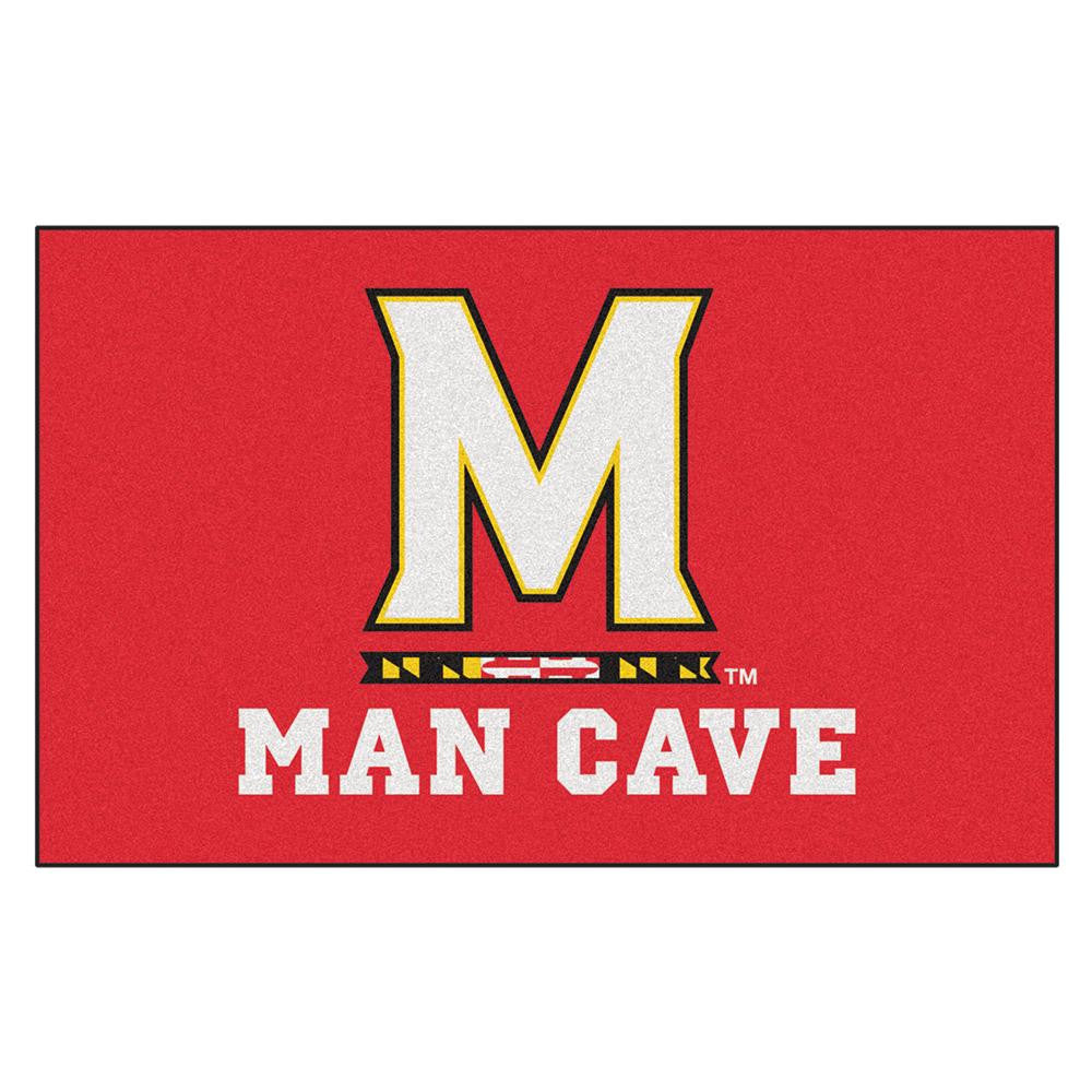 Maryland Terps Ncaa Man Cave "ulti-mat" Floor Mat (60in X 96in)