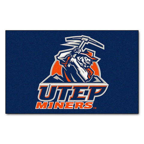 Utep Miners Ncaa Ulti-mat Floor Mat (5x8')