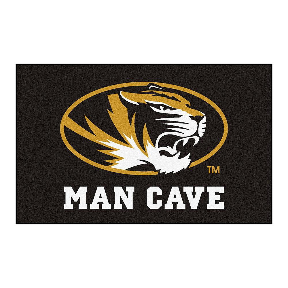 Missouri Tigers Ncaa Man Cave "ulti-mat" Floor Mat (60in X 96in)