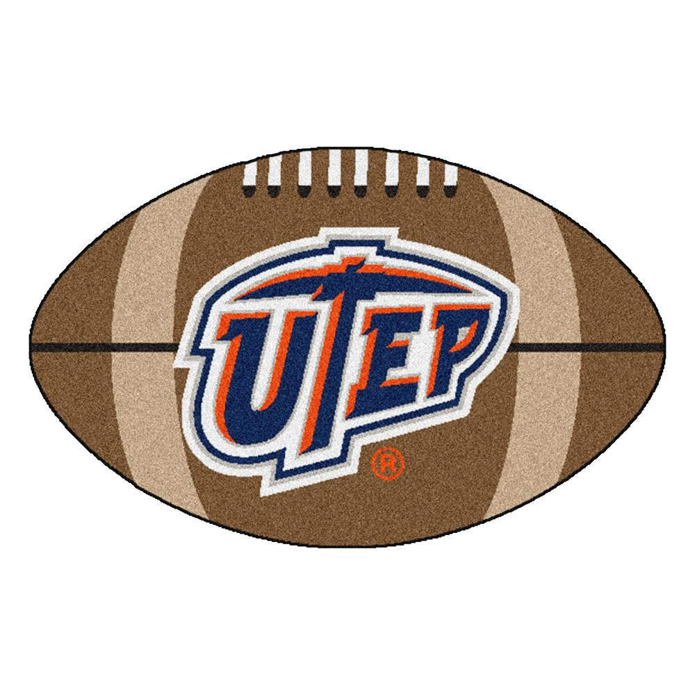 Utep Miners Ncaa Football Floor Mat (22"x35")