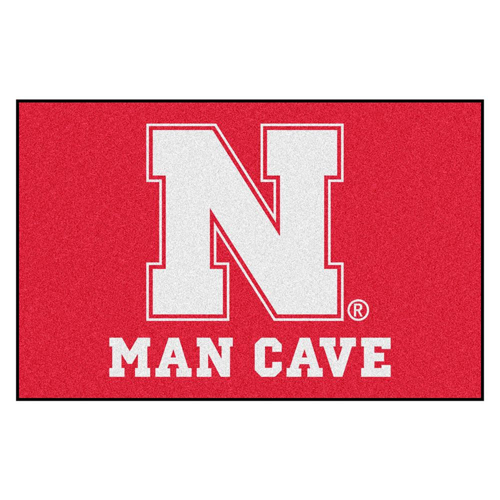 Nebraska Cornhuskers Ncaa Man Cave "starter" Floor Mat (20in X 30in)