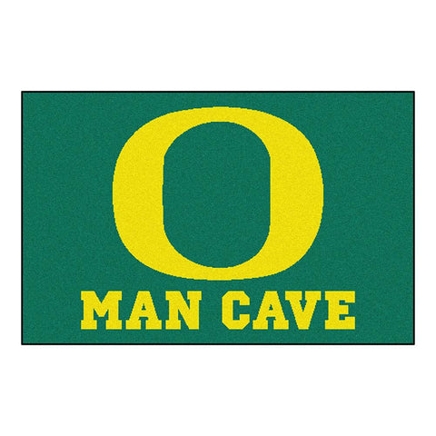 Oregon Ducks Ncaa Man Cave "starter" Floor Mat (20in X 30in)