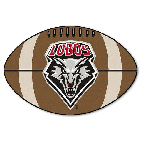 New Mexico Lobos Ncaa "football" Floor Mat (22"x35")