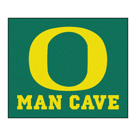 Oregon Ducks Ncaa Man Cave "tailgater" Floor Mat (60in X 72in)