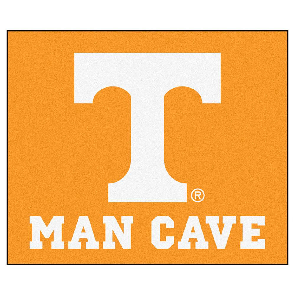 Tennessee Volunteers Ncaa Man Cave "tailgater" Floor Mat (60in X 72in)