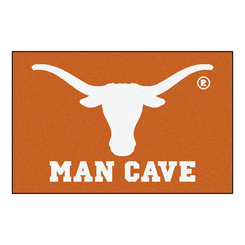 Texas Longhorns Ncaa Man Cave "starter" Floor Mat (20in X 30in)