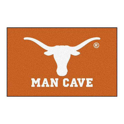 Texas Longhorns Ncaa Man Cave "ulti-mat" Floor Mat (60in X 96in)