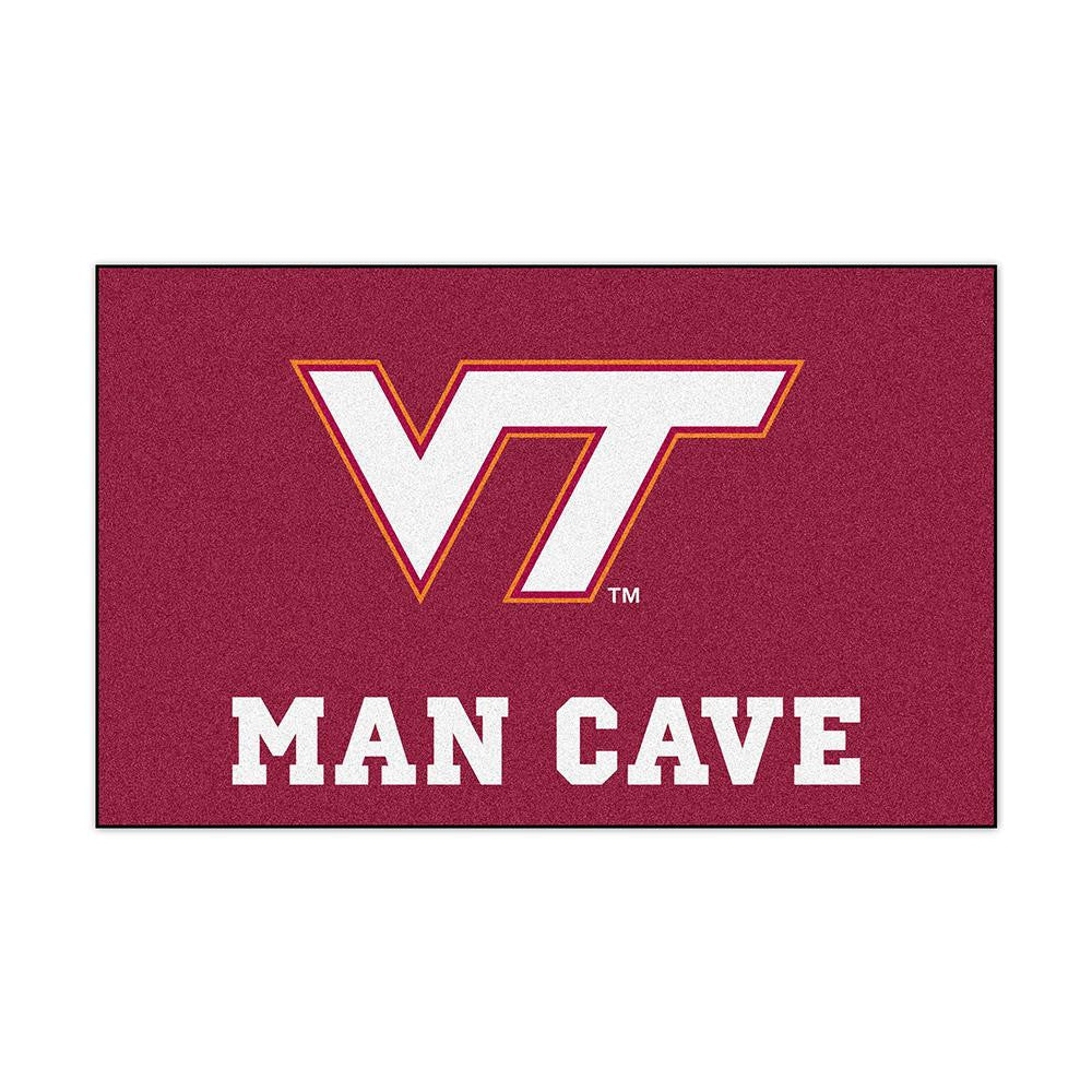 Virginia Tech Hokies Ncaa Man Cave "ulti-mat" Floor Mat (60in X 96in)