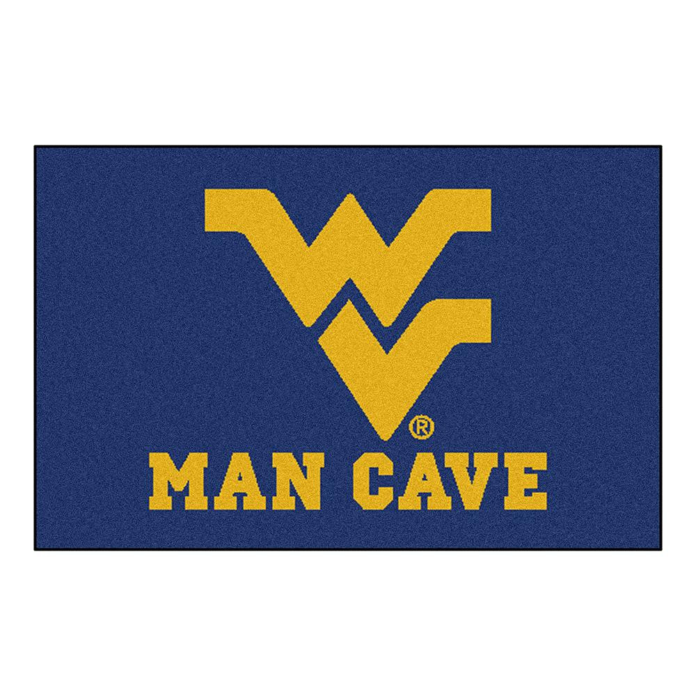 West Virginia Mountaineers Ncaa Man Cave "starter" Floor Mat (20in X 30in)