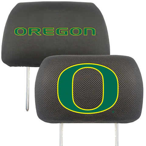 Oregon Ducks Ncaa Polyester Head Rest Cover (2 Pack)