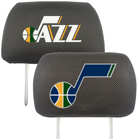 Utah Jazz NBA Polyester Head Rest Cover (2 Pack)