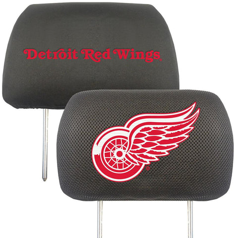 Detroit Red Wings NHL Polyester Head Rest Cover (2 Pack)